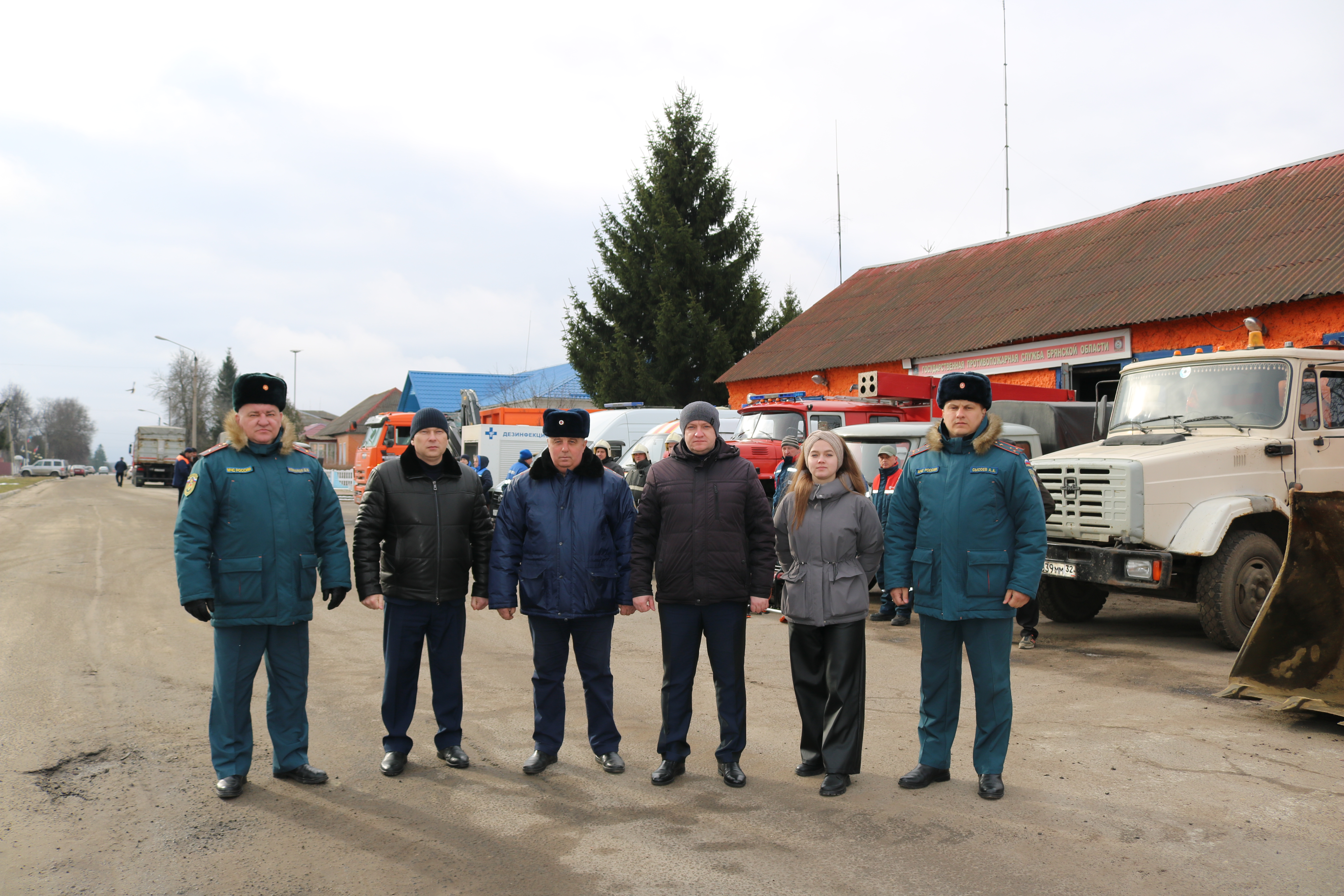 Службы Комаричского района готовы к пожароопасному сезону 2025 года.